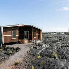 Volcano Views! Epic Tiny Home on Lava Field
